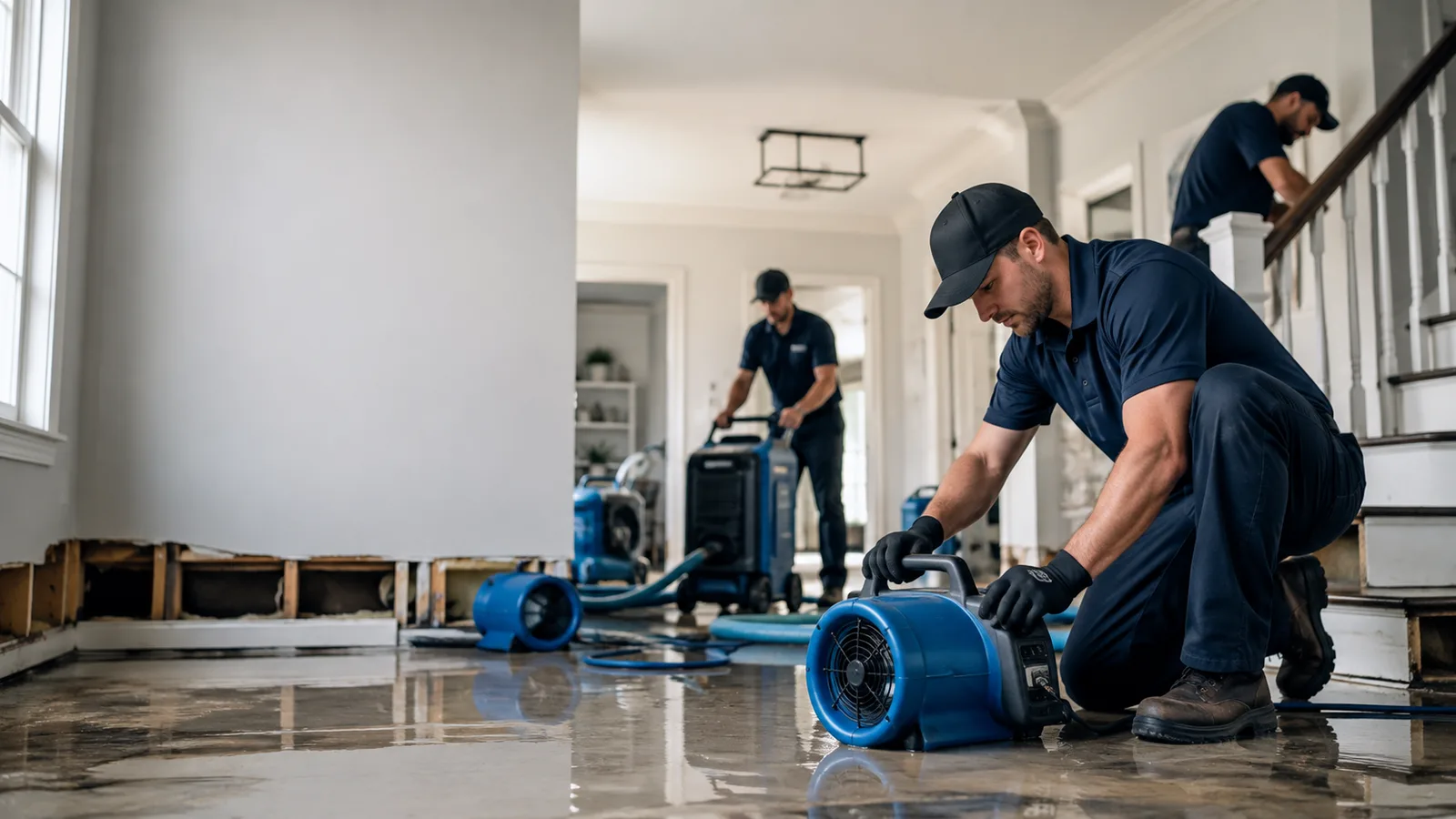Water Damage Restoration in Bee, VA near me